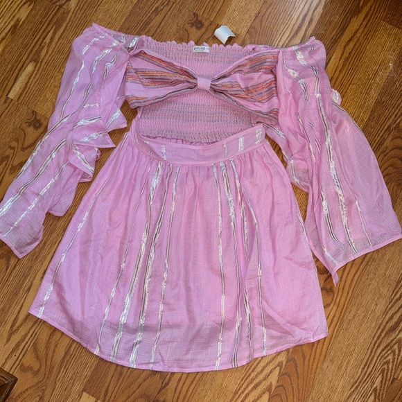 💕Pitusa Pink Silver Dress BNWT ShopMorley Boutique💕 - Picture 2 of 15